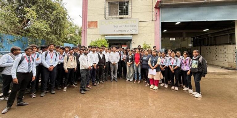 Visit to Durocrete Engineering Pvt. Ltd Pune